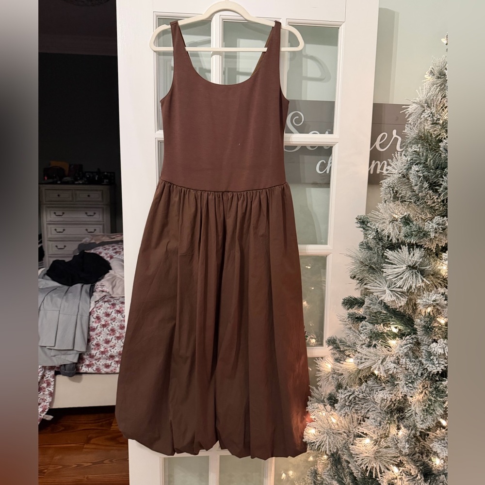 Mustard Seed Brown Maxi Dress